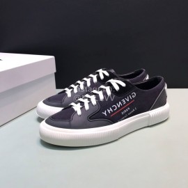 Givenchy Black Canvas Casual Sneakers For Men