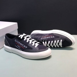 Givenchy Black Canvas Casual Sneakers For Men