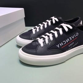 Givenchy Black Canvas Casual Sneakers For Men