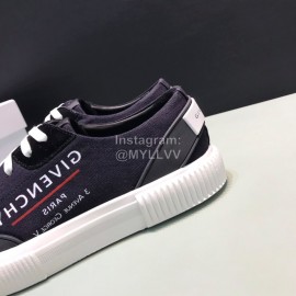 Givenchy Black Canvas Casual Sneakers For Men