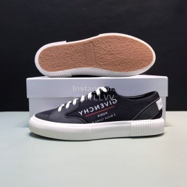 Givenchy Black Canvas Casual Sneakers For Men