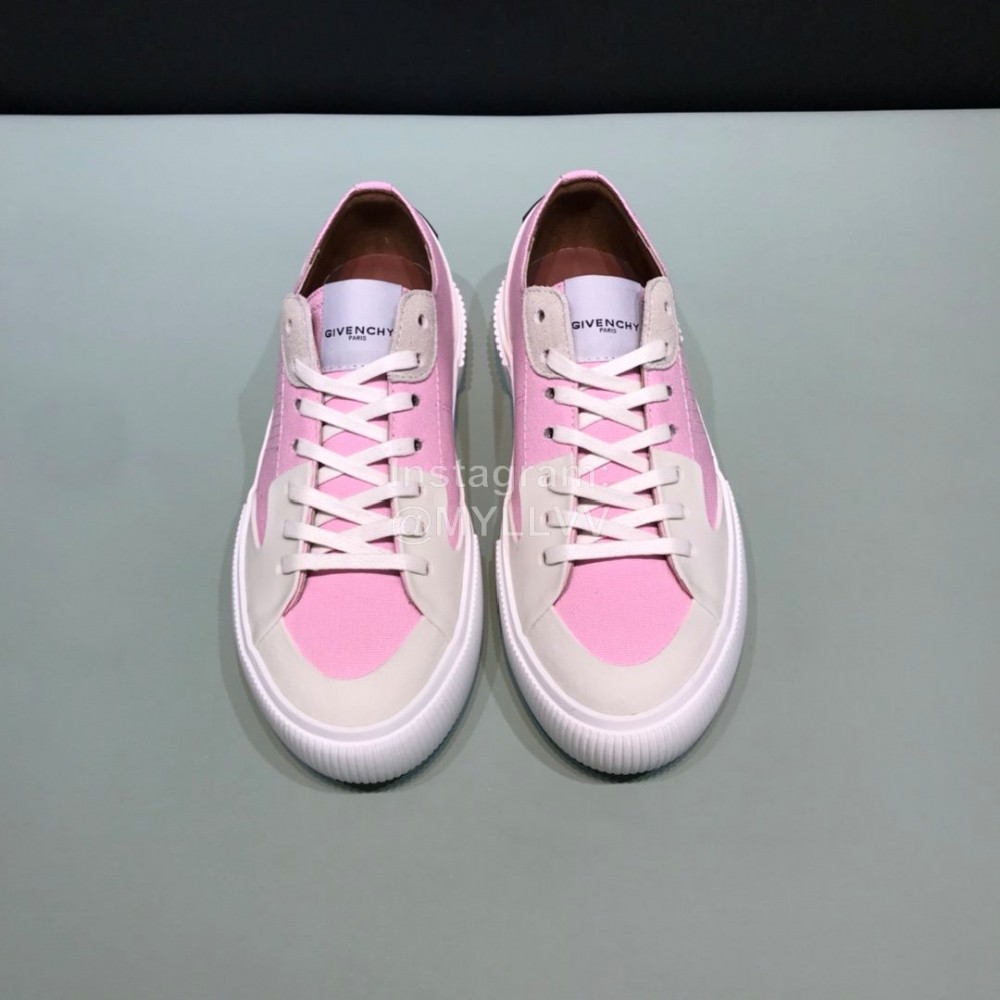 Givenchy Fashion Pink Canvas Casual Shoes For Men