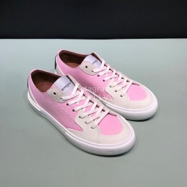 Givenchy Fashion Pink Canvas Casual Shoes For Men