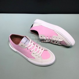 Givenchy Fashion Pink Canvas Casual Shoes For Men