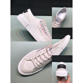 Givenchy Fashion White Letter Canvas Casual Shoes For Men