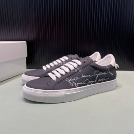 Givenchy Calf Leather Casual Shoes For Men And Women Black