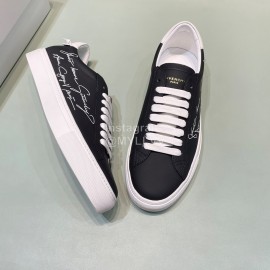 Givenchy Calf Leather Casual Shoes For Men And Women Black