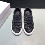 Givenchy Calf Leather Lace Up Casual Shoes For Men Black