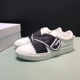 Givenchy White Calf Leather Casual Shoes For Men 