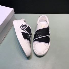 Givenchy White Calf Leather Casual Shoes For Men 