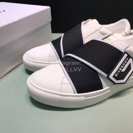 Givenchy White Calf Leather Casual Shoes For Men 