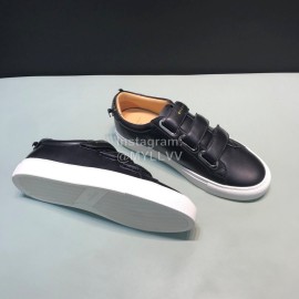 Givenchy Leather Casual Velcro Shoes For Men Black