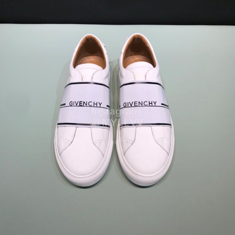 Givenchy Leather Casual Sneakers For Men White