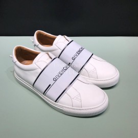 Givenchy Leather Casual Sneakers For Men White