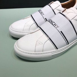 Givenchy Leather Casual Sneakers For Men White
