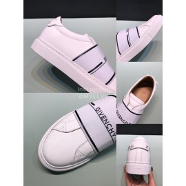 Givenchy Leather Casual Sneakers For Men White
