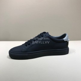 Givenchy Tiger Printed Leather Casual Shoes For Men Black