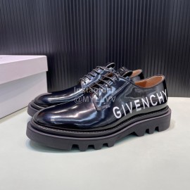 Givenchy Leather Lace Up Business Shoes Black For Men 