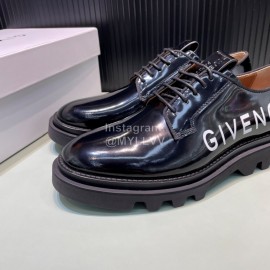 Givenchy Leather Lace Up Business Shoes Black For Men 
