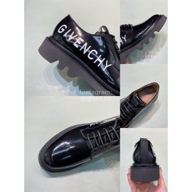 Givenchy Leather Lace Up Business Shoes Black For Men 