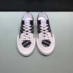 Givenchy Fashion Embroidery Canvas Shoes For Men And Women Black