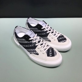 Givenchy Fashion Embroidery Canvas Shoes For Men And Women Black