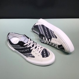 Givenchy Fashion Embroidery Canvas Shoes For Men And Women Black