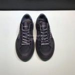 Givenchy Fashion Embroidery Canvas Shoes For Men Black
