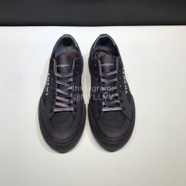 Givenchy Fashion Embroidery Canvas Shoes For Men Black