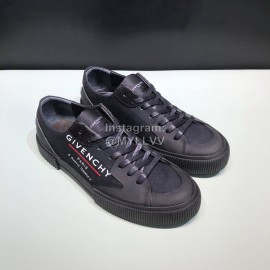 Givenchy Fashion Embroidery Canvas Shoes For Men Black