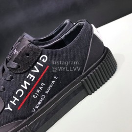 Givenchy Fashion Embroidery Canvas Shoes For Men Black