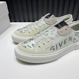 Givenchy Fashion Letter Transparent Sneakers For Men And Women 