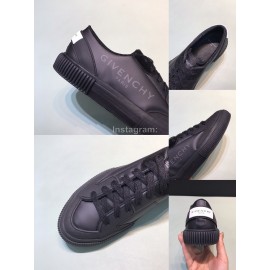 Givenchy Fashion Letter Transparent Sneakers For Men Black
