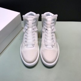 Givenchy New Transparent Casual High Top Sneakers For Men White