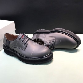 Givenchy Black Leather Business Shoes For Men