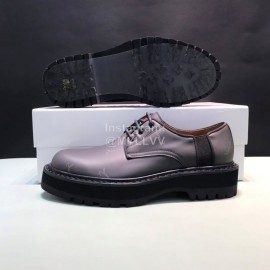 Givenchy Black Leather Business Shoes For Men