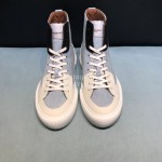 Givenchy Denim Leather High Top Sneakers For Men 