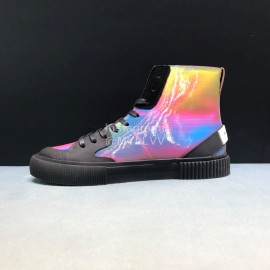 Givenchy Dazzle Color Leather High Top Sneakers For Men 