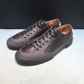 Givenchy Black Leather Leisure Shoes For Men