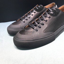 Givenchy Black Leather Leisure Shoes For Men