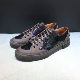 Givenchy Black Leather Lace Up Leisure Shoes For Men