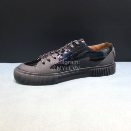 Givenchy Black Leather Lace Up Leisure Shoes For Men