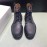 Givenchy Black Calf Leather Lace Up Boots For Men