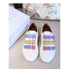 Givenchy White Silk Cowhide New Casual Shoes For Men And Women