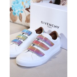 Givenchy White Silk Cowhide New Casual Shoes For Men And Women
