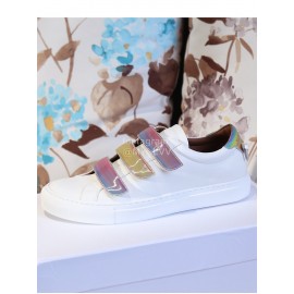 Givenchy White Silk Cowhide New Casual Shoes For Men And Women