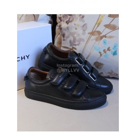 Givenchy Silk Cowhide New Casual Shoes For Men And Women Black