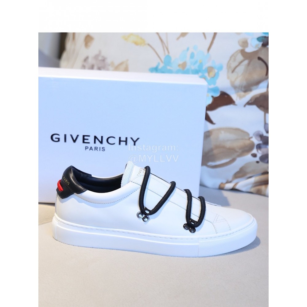 Givenchy White New Silk Cowhide Casual Shoes For Men And Women