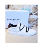 Givenchy White New Silk Cowhide Casual Shoes For Men And Women