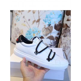 Givenchy White New Silk Cowhide Casual Shoes For Men And Women